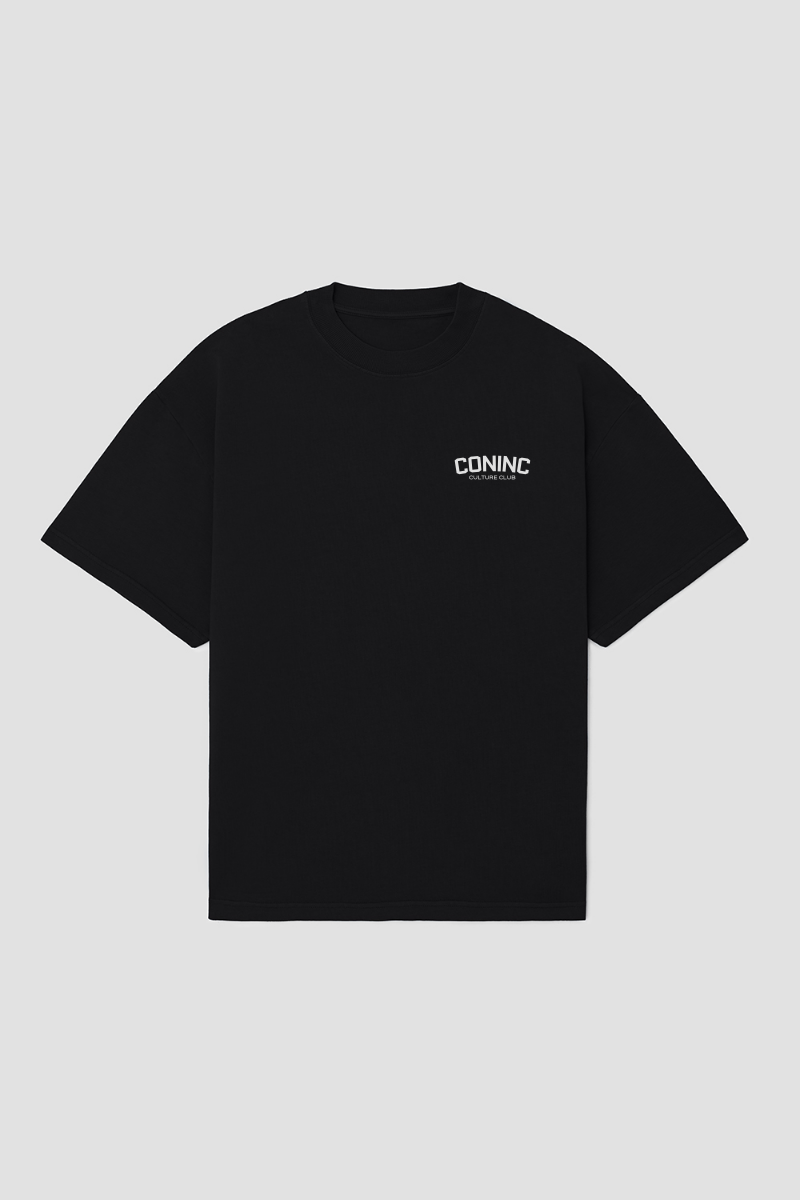 Culture Club T-shirt - Zwart