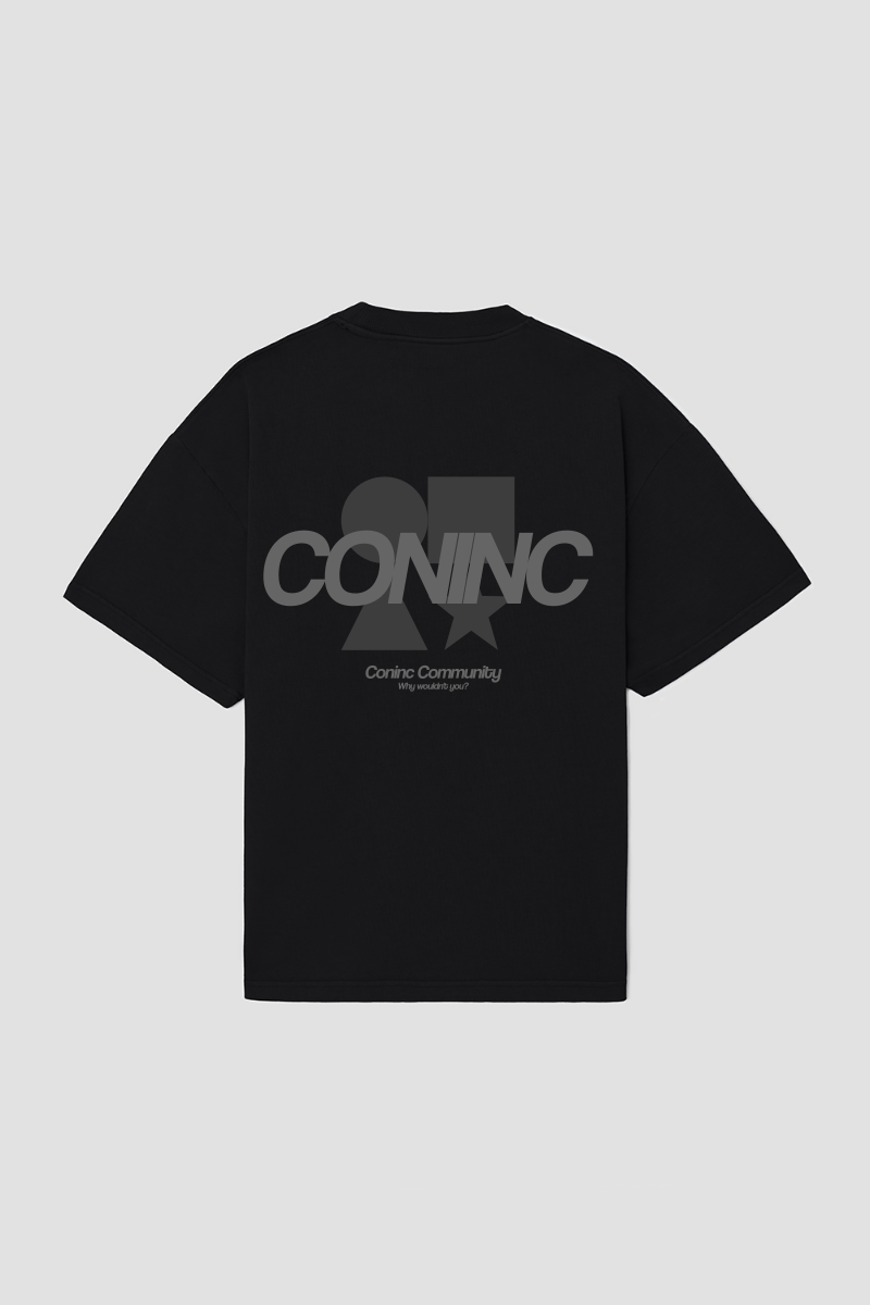 Culture Club T-shirt - Zwart